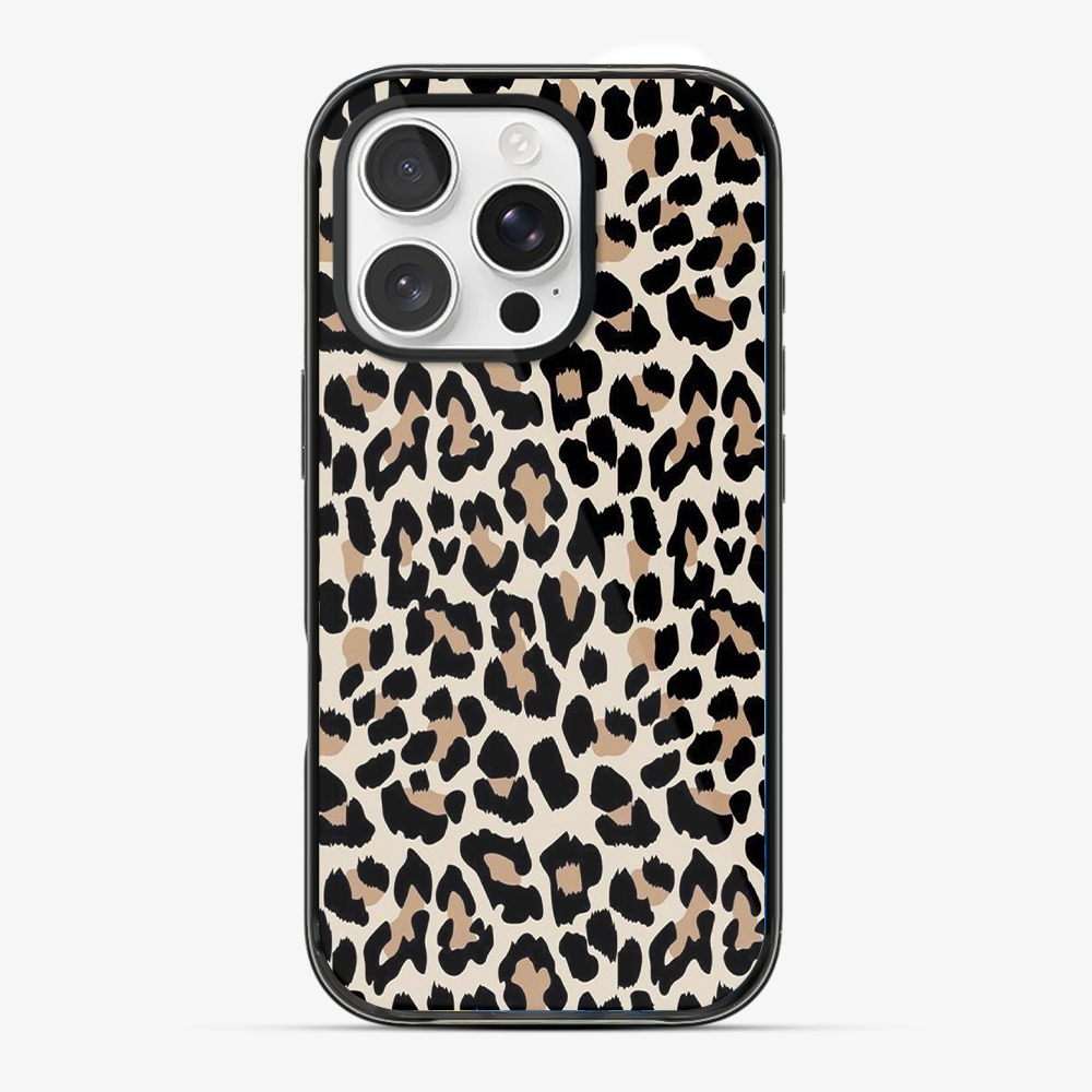 Leopard Luxe Phone Case Anti Yellow Silicone Case