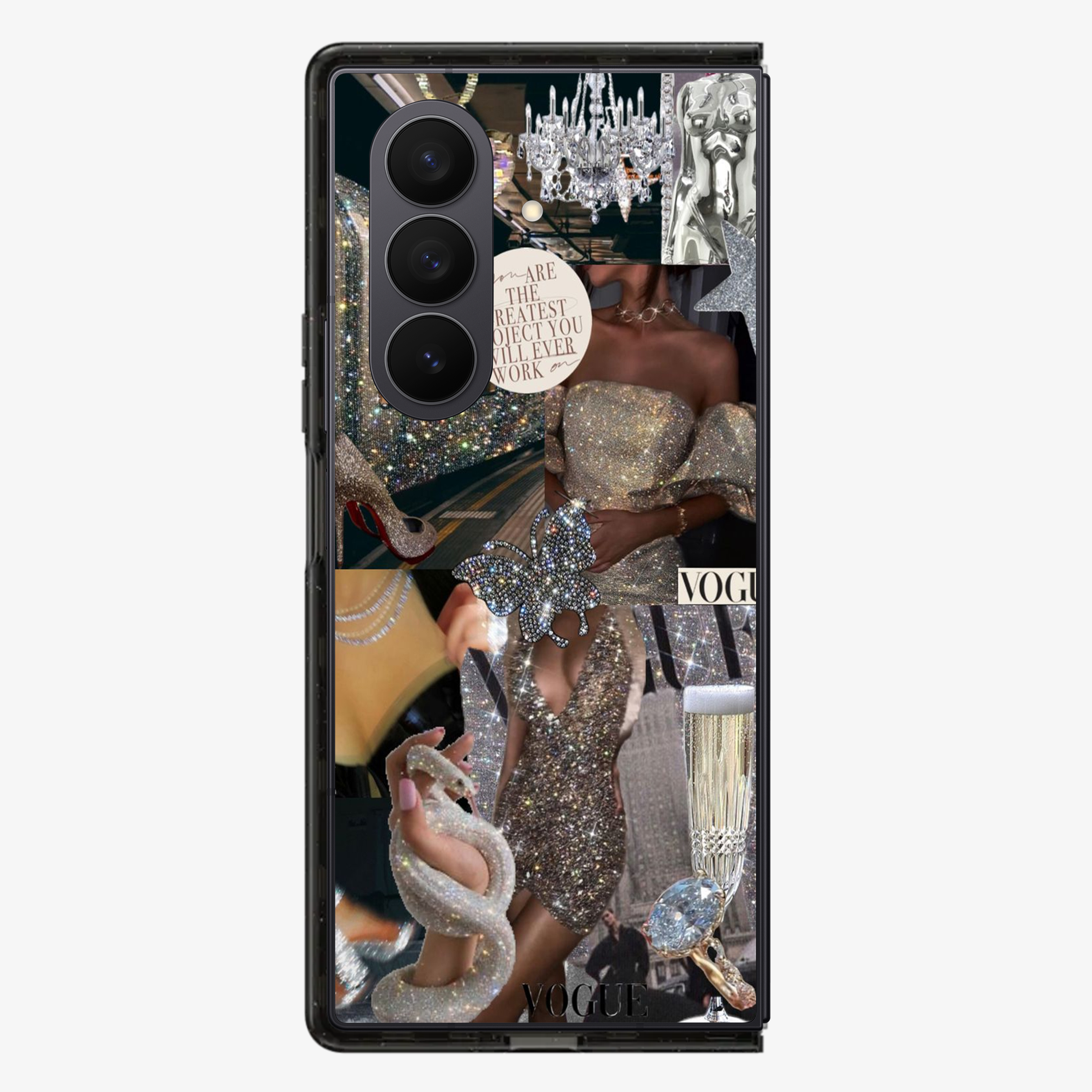 Rich Girl Samsung Z Fold Phone Case