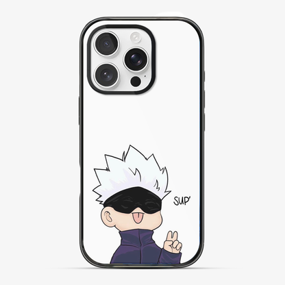 Gojo Satoru Anime Phone Case Anti Yellow Silicone Case