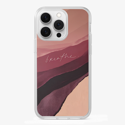Breathe Phone Case Glass Case