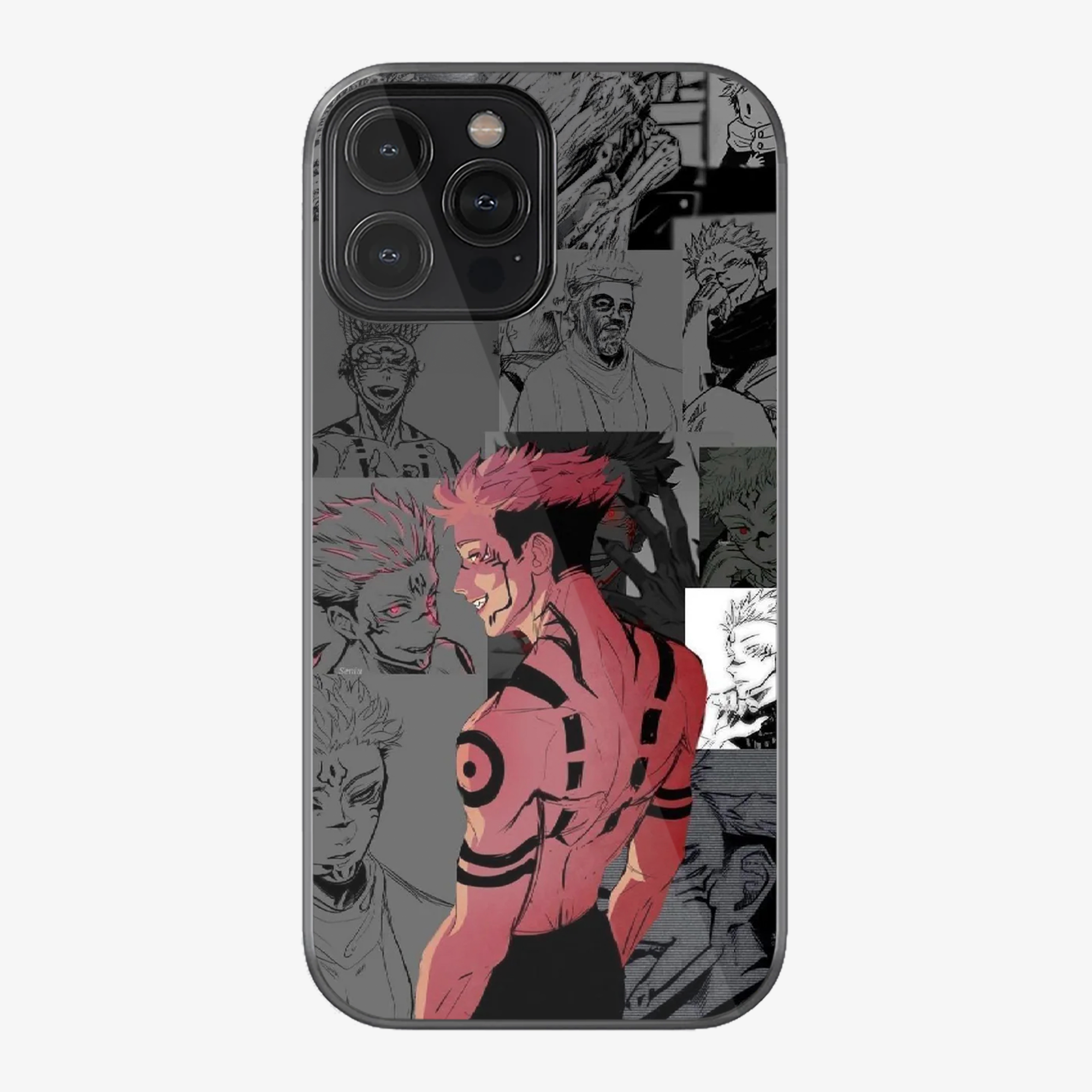 Sukuna Silhouette Phone Case