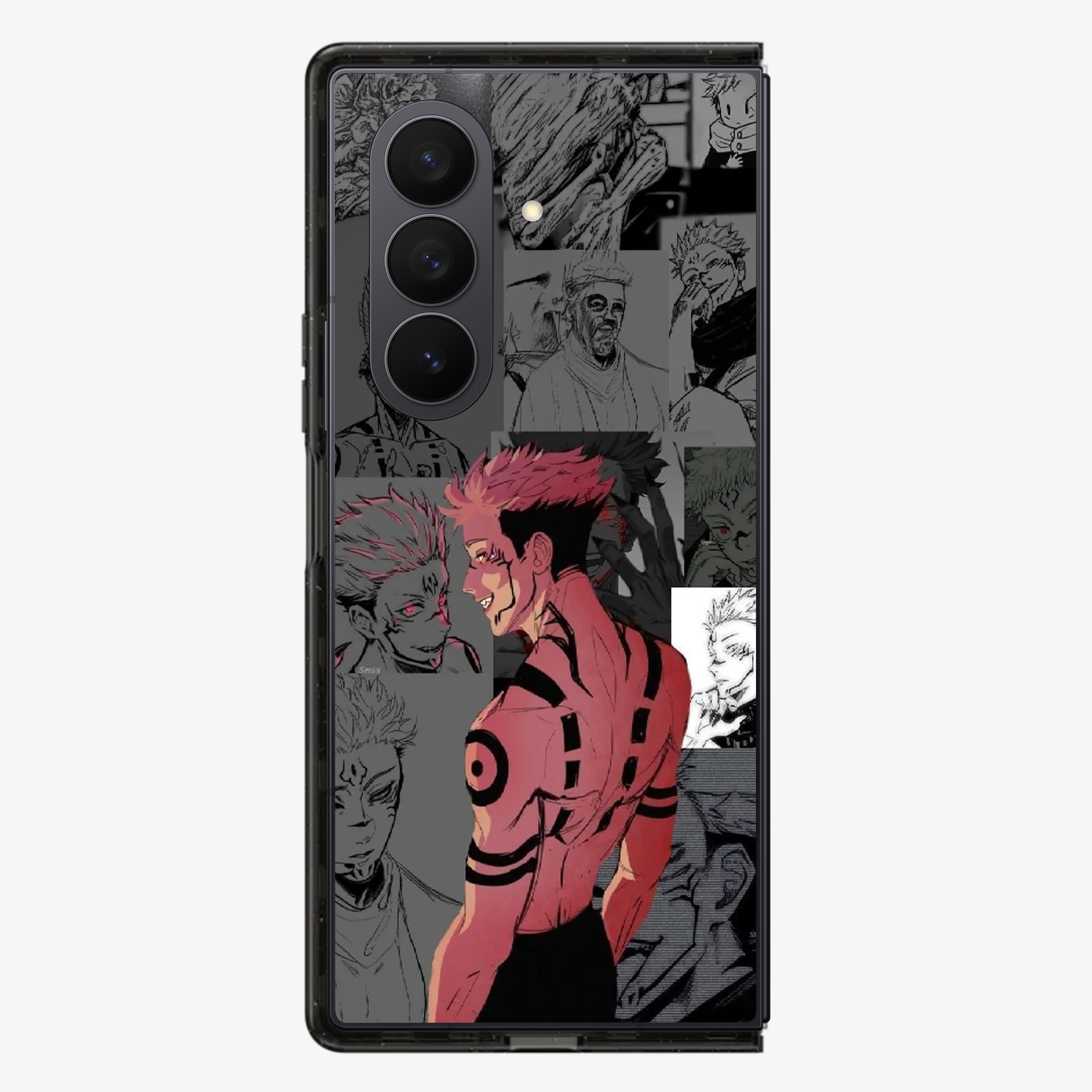 Sukuna Silhouette Samsung Z Fold Phone Case