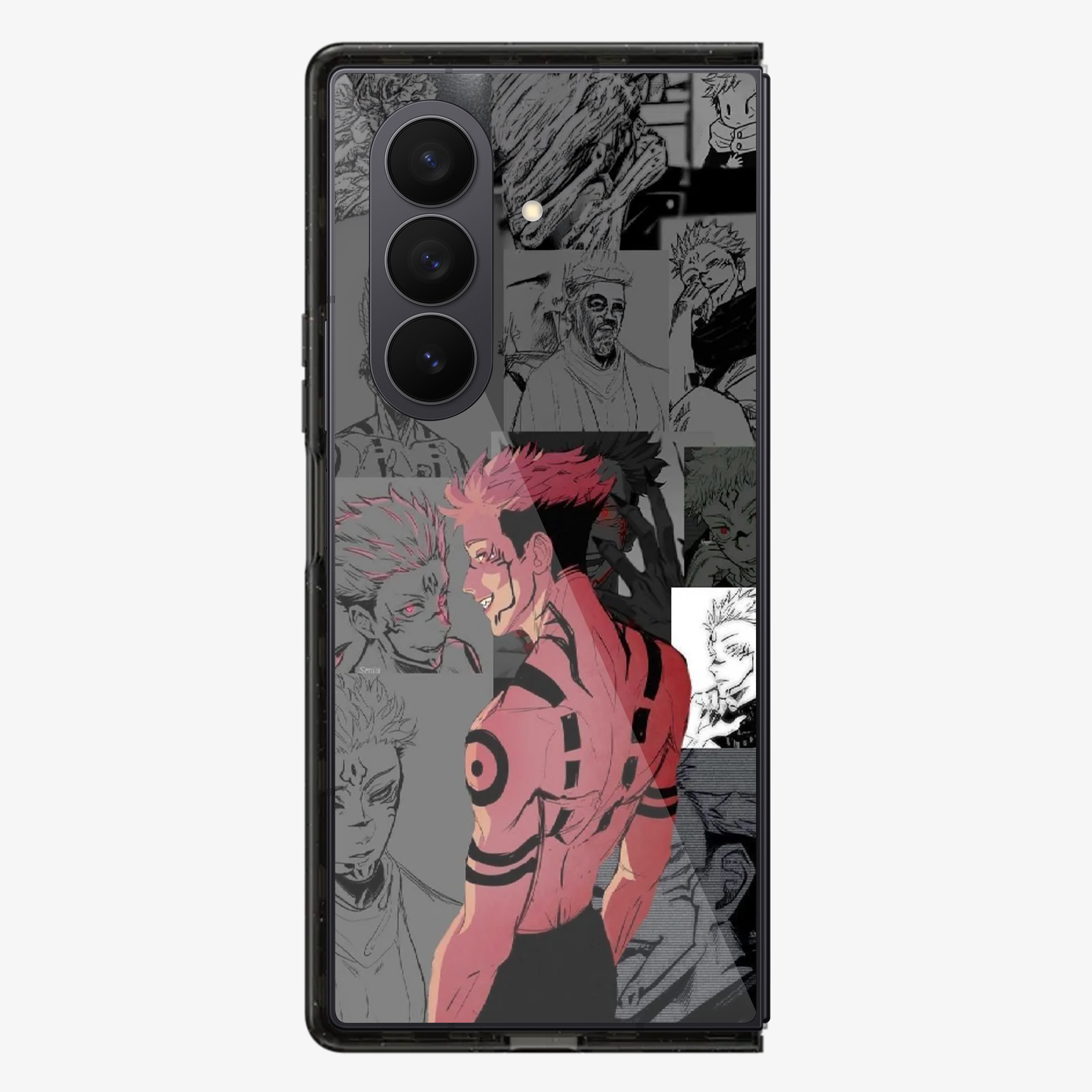 Sukuna Silhouette Samsung Z Fold Phone Case