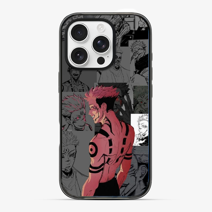 Sukuna Silhouette Anime Phone Case Hard 2.0 Case