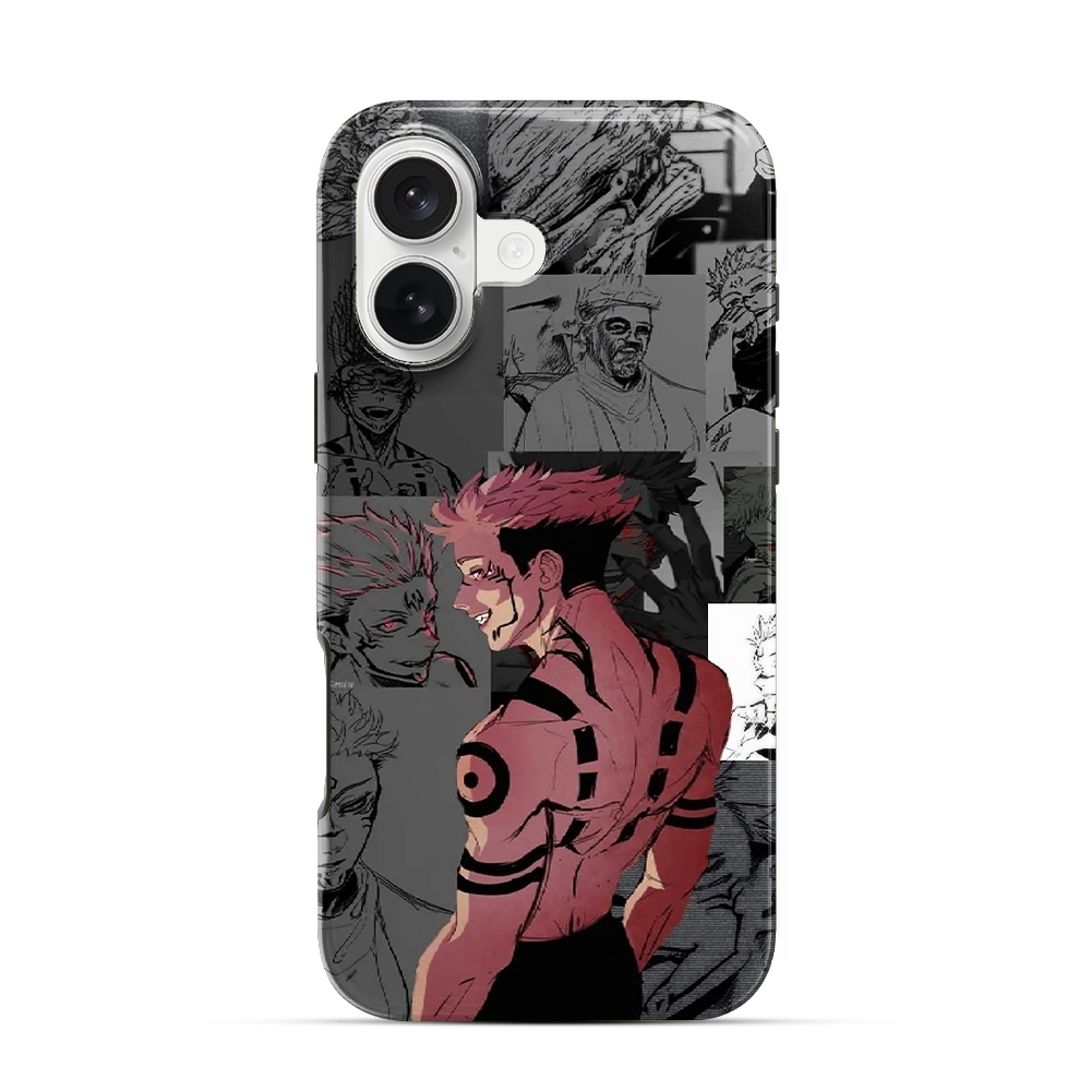 Sukuna Silhouette iPhone 17 Case