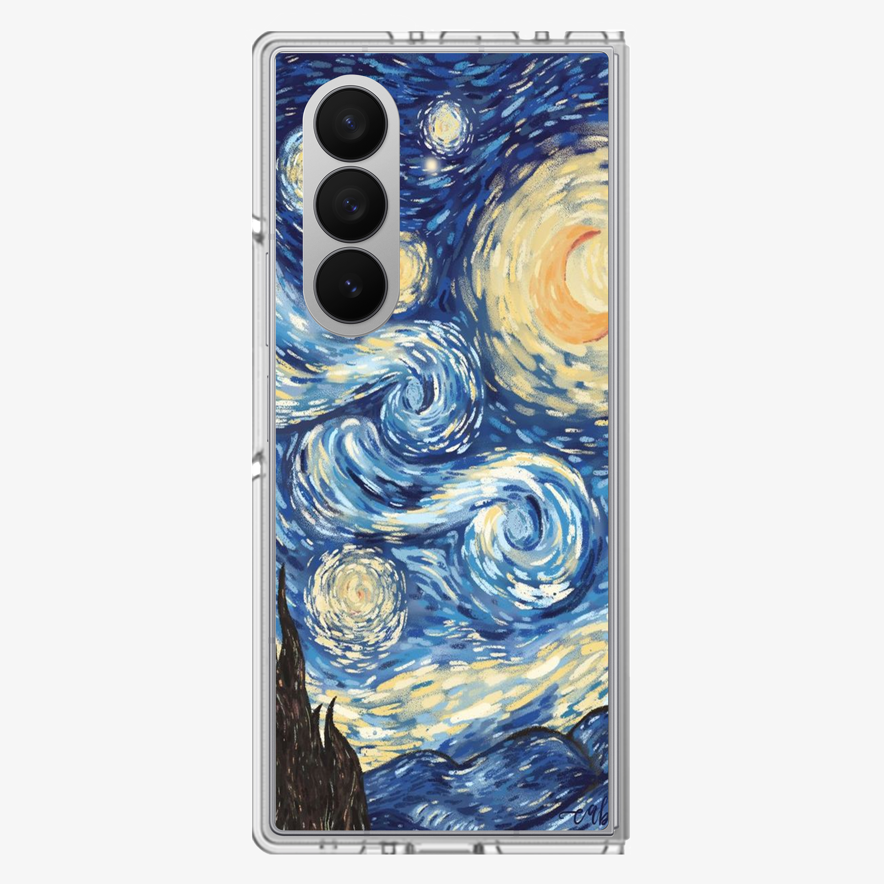 The Starry Night | Van Gogh Samsung Z Fold Phone Case