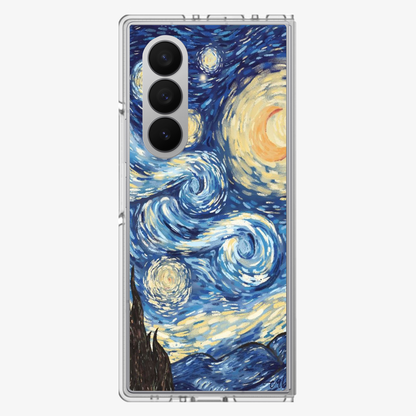 The Starry Night | Van Gogh Samsung Z Fold Phone Case