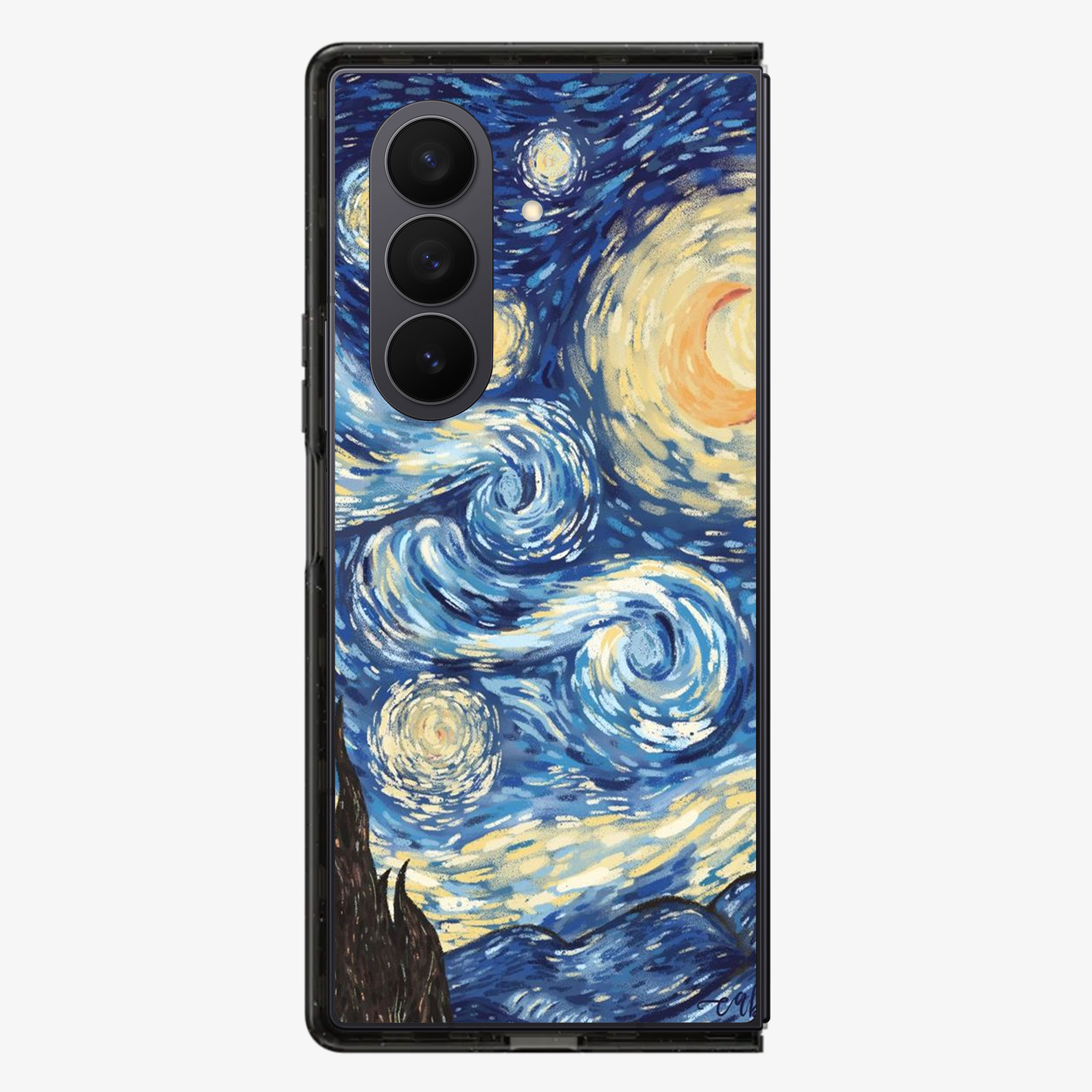 The Starry Night | Van Gogh Samsung Z Fold Phone Case