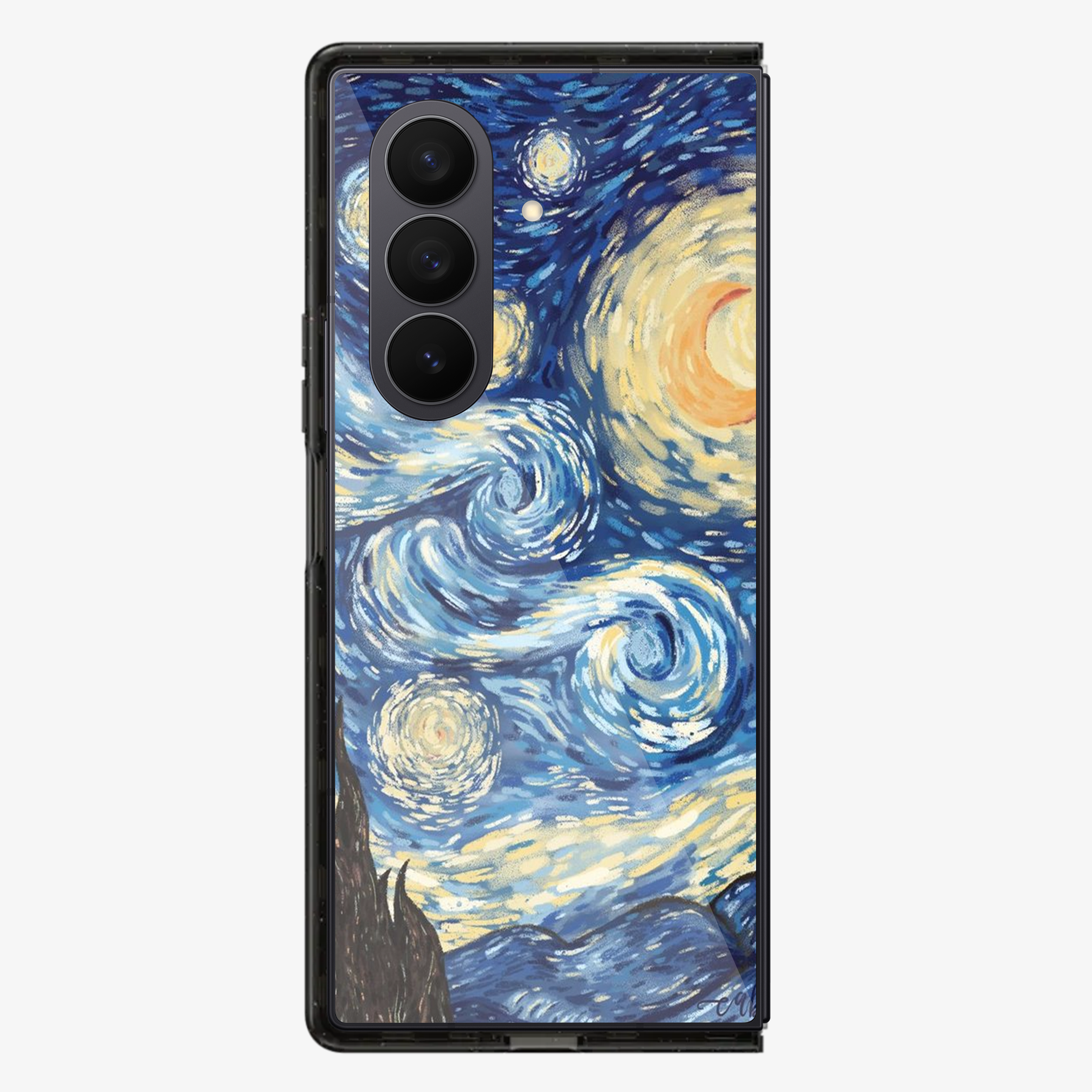 The Starry Night | Van Gogh Samsung Z Fold Phone Case