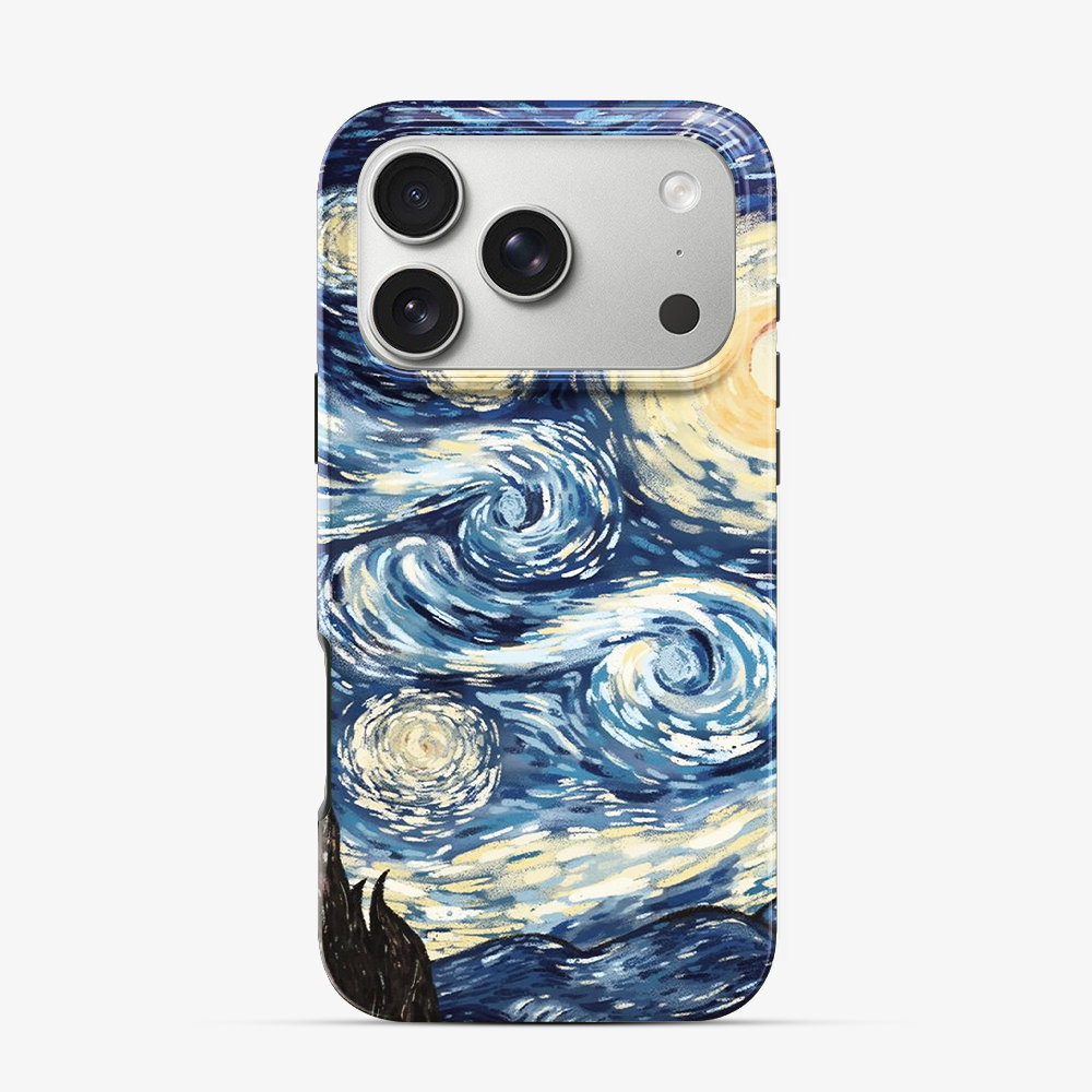 The Starry Night | Van Gogh iPhone 17 Pro Max Case