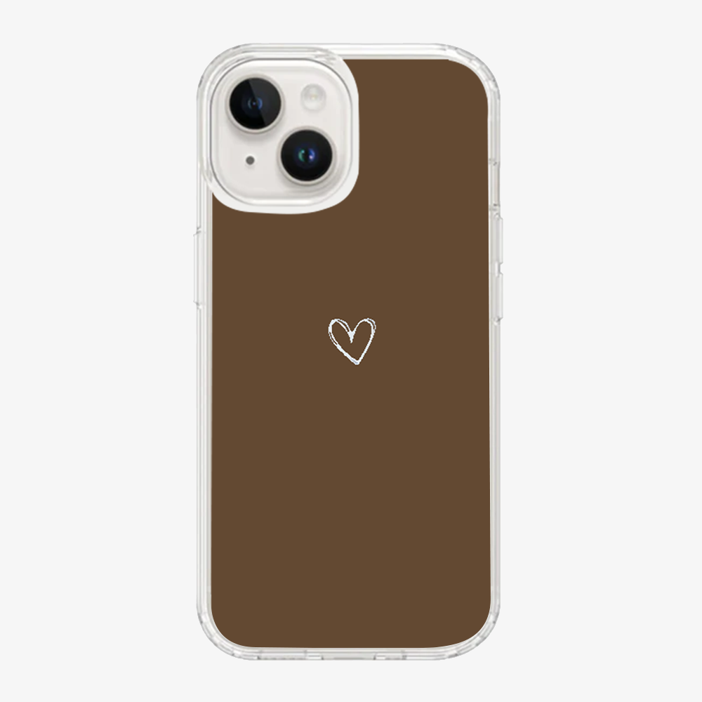 Brown Heart Case