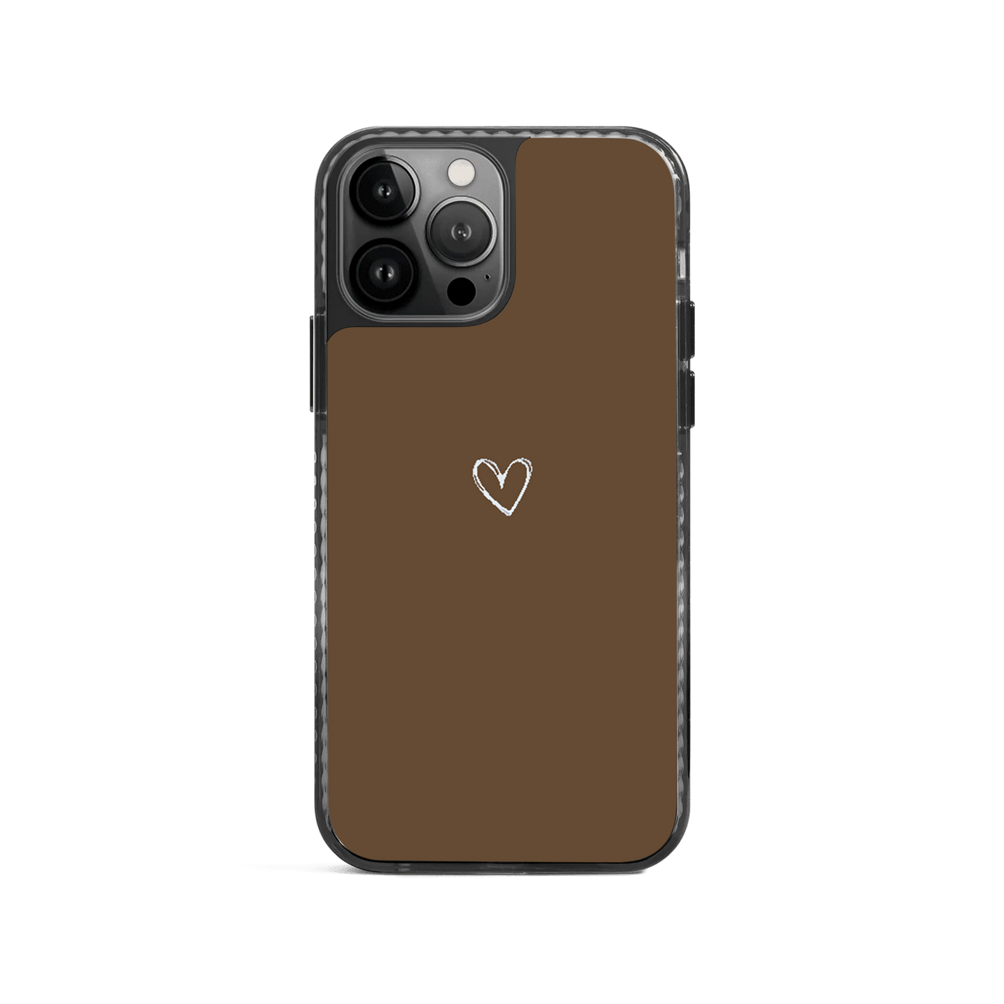 Brown Heart Stride 2.0 Case