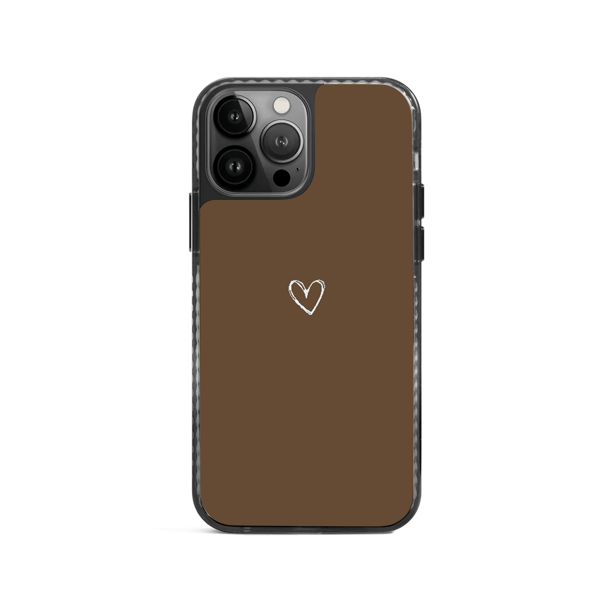 Brown Heart Stride 2.0 Case