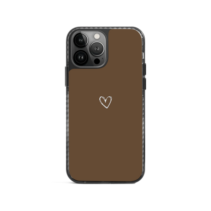 Brown Heart Stride 2.0 Case