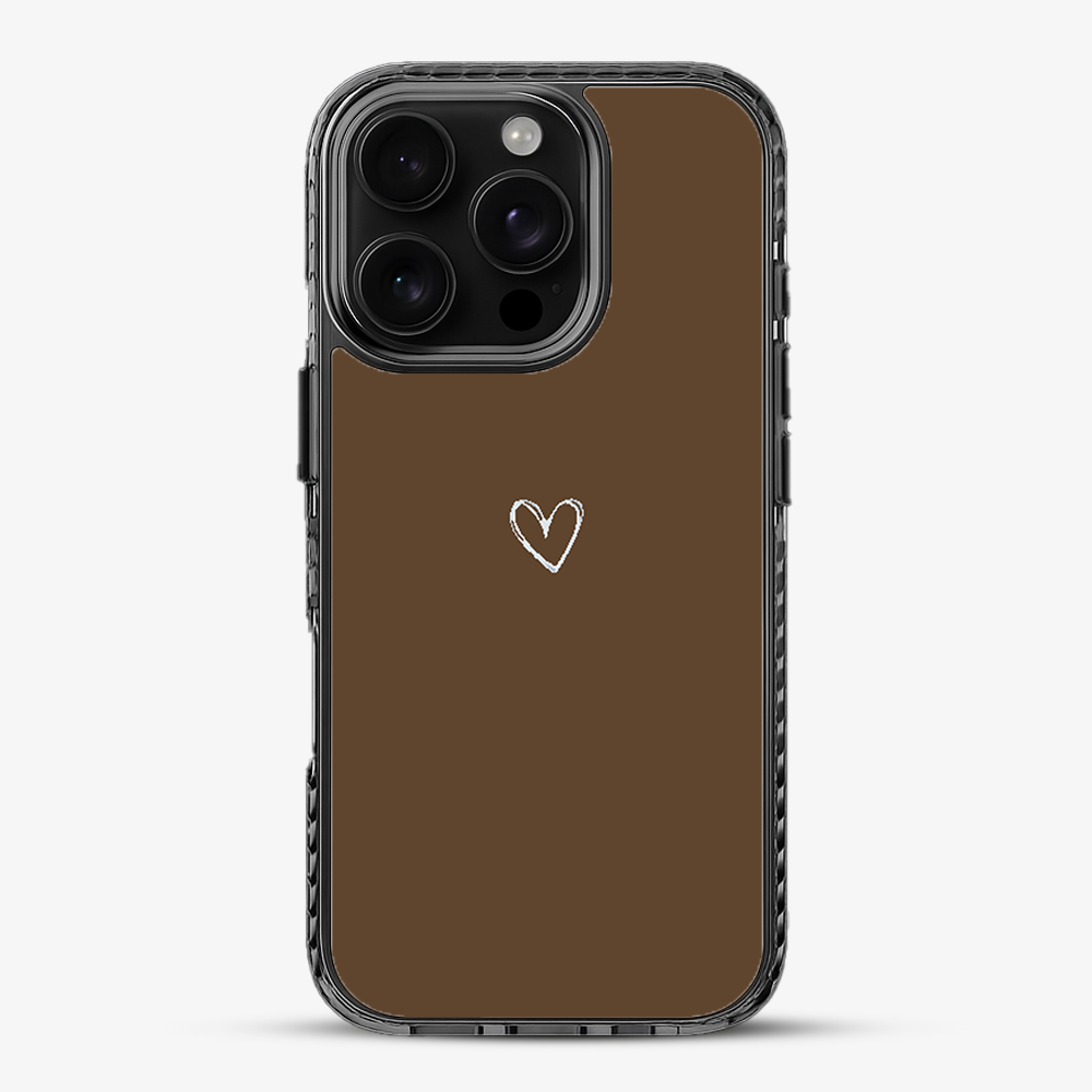Brown Heart Stride 2.0 Case