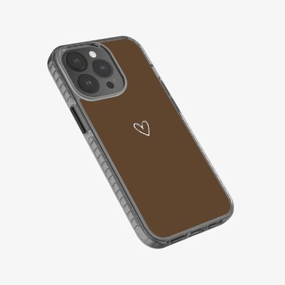 Brown Heart Stride 2.0 Case