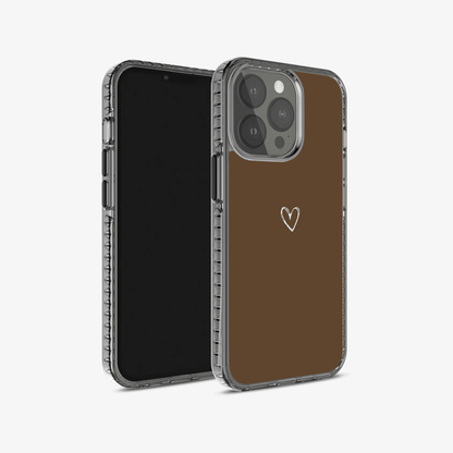 Brown Heart Stride 2.0 Case