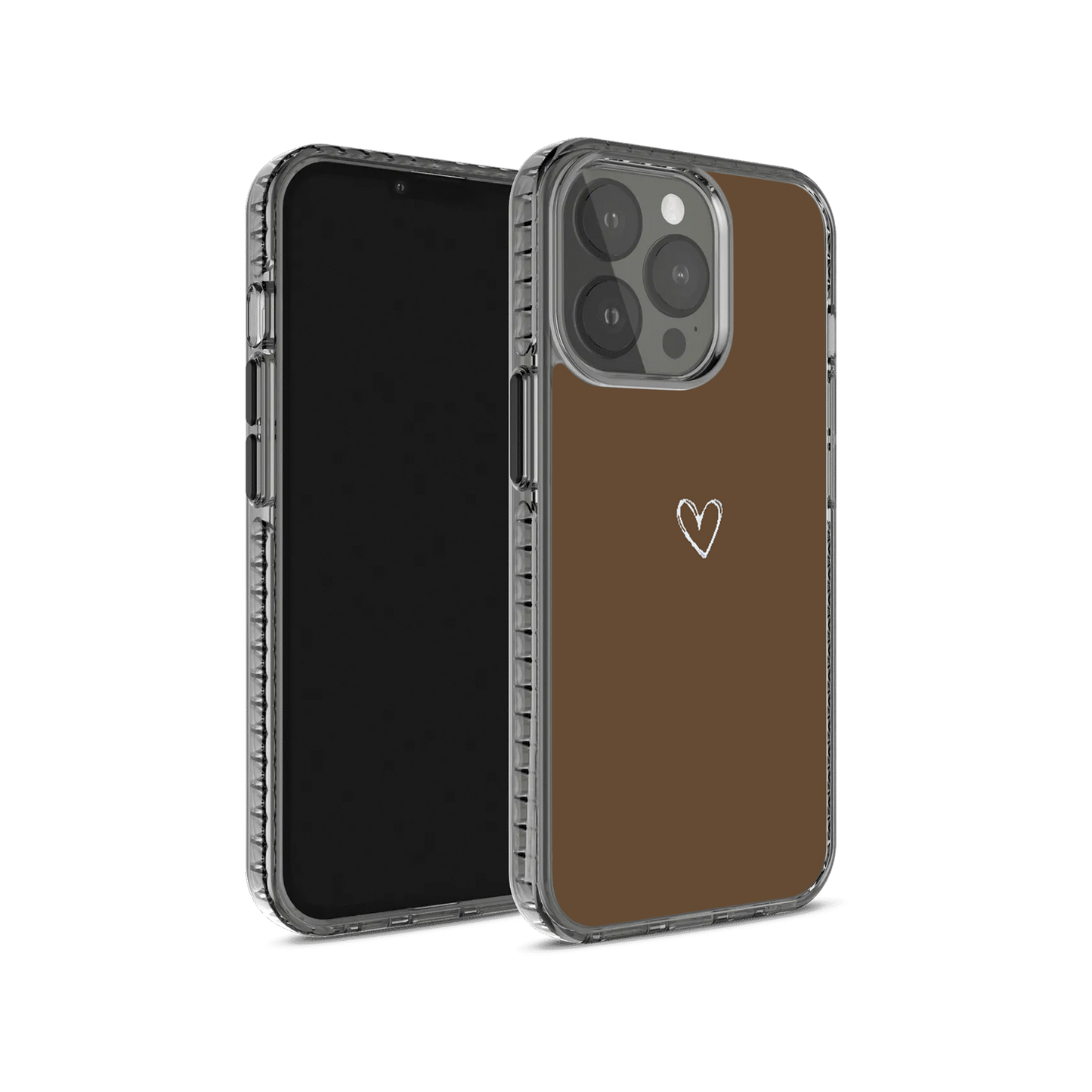 Brown Heart Stride 2.0 Case