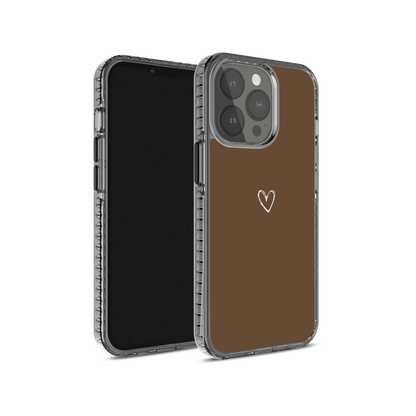 Brown Heart Stride 2.0 Case