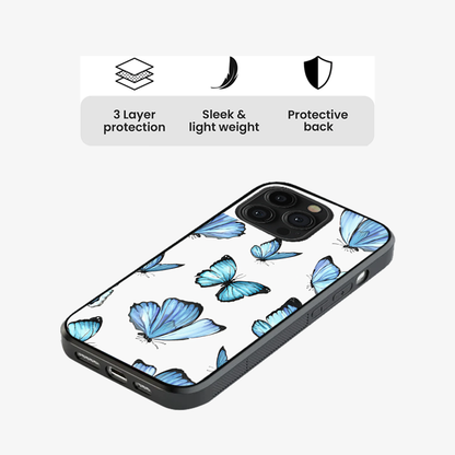 Butterfly Phone Case | Blue