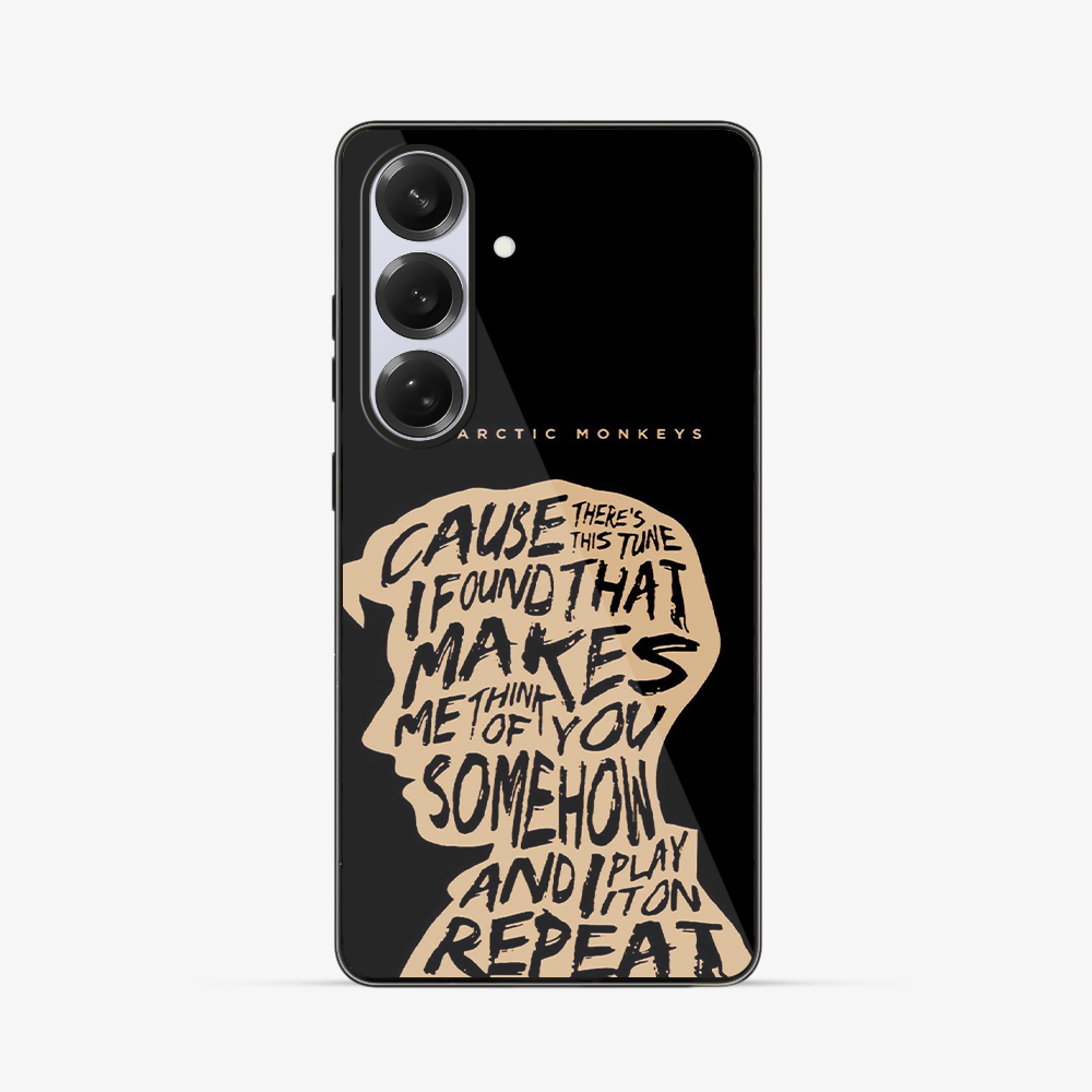 Arctic Monkeys Do I Wanna Know Samsung Phone Case Glass Case