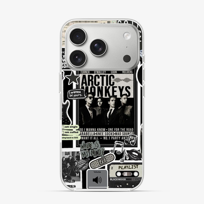 Arctic Monkeys Sticker iPhone 17 Pro Case