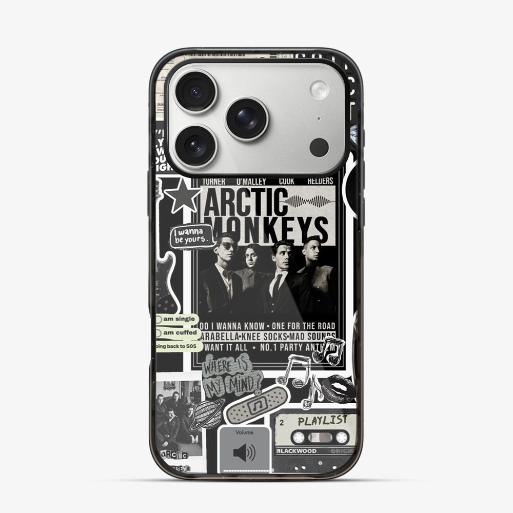 Arctic Monkeys Sticker iPhone 17 Pro Case