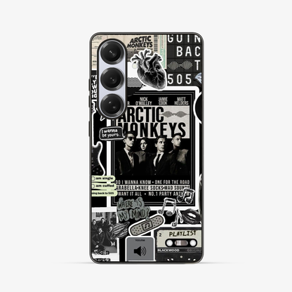 Arctic Monkeys Sticker Samsung Phone Case Clear Silicone Case