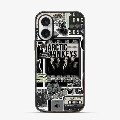 Arctic Monkeys Sticker iPhone 16 Case