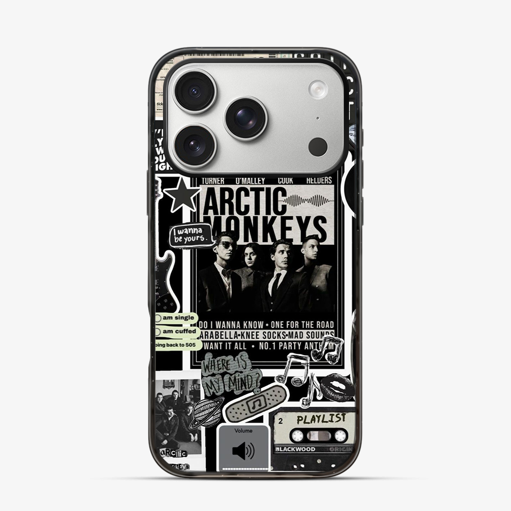 Arctic Monkeys Sticker iPhone 17 Pro Case