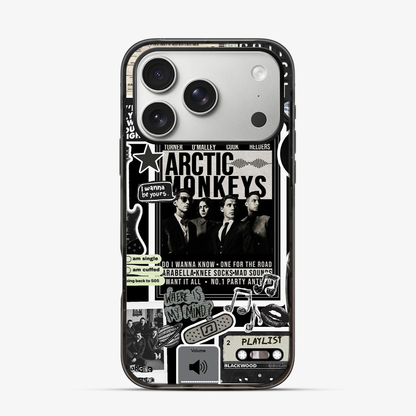 Arctic Monkeys Sticker iPhone 17 Pro Case