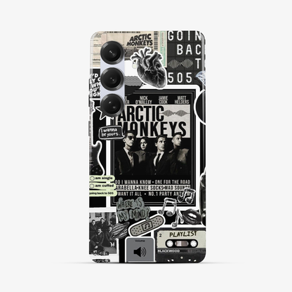 Arctic Monkeys Sticker Samsung Phone Case Tough Double Layer