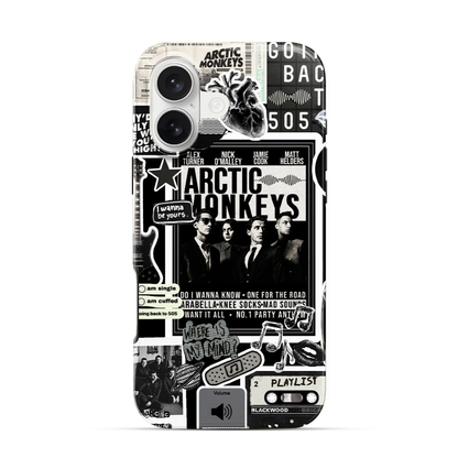 Arctic Monkeys Sticker iPhone 17 Case