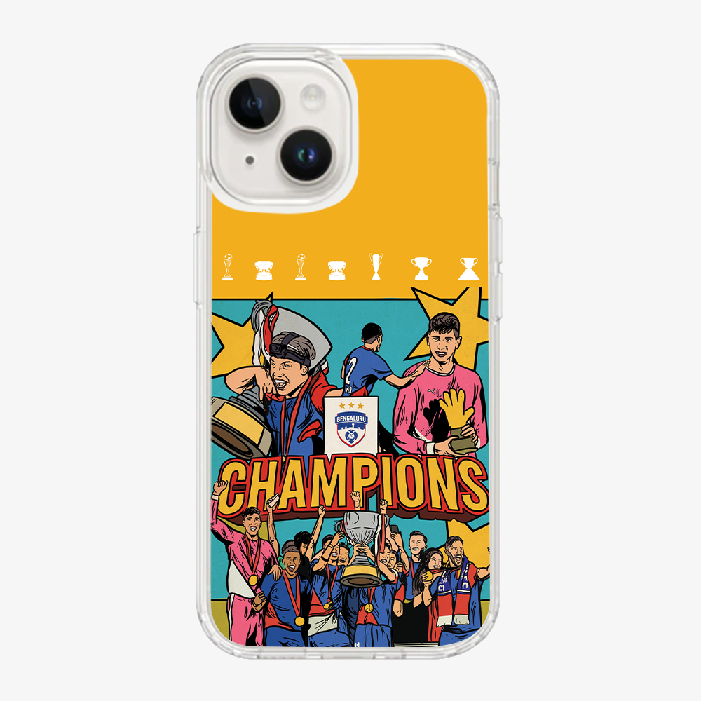 Champions Two Bengaluru FC Phone Case The Case Factory India