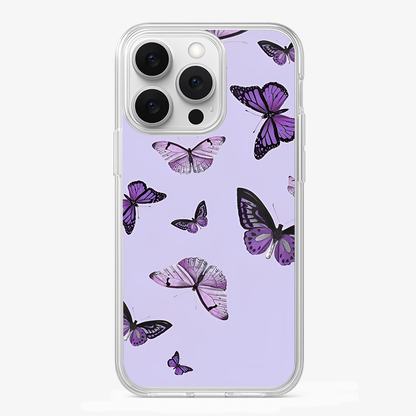 Butterfly Phone Case | Purple Glass Case