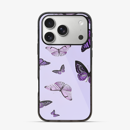 Purple Butterfly iPhone 17 Pro Max Case