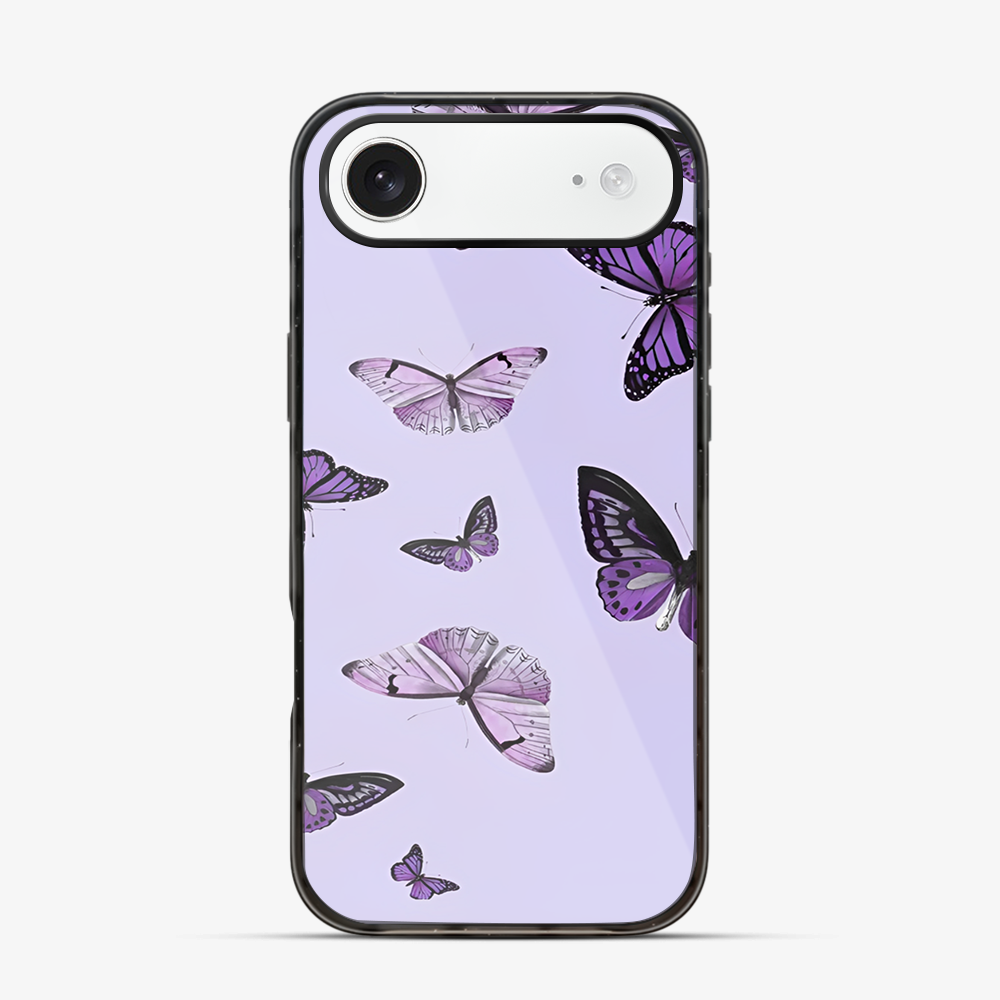Purple Butterfly iPhone Air Case
