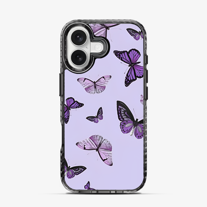 Purple Butterfly iPhone 17 Case