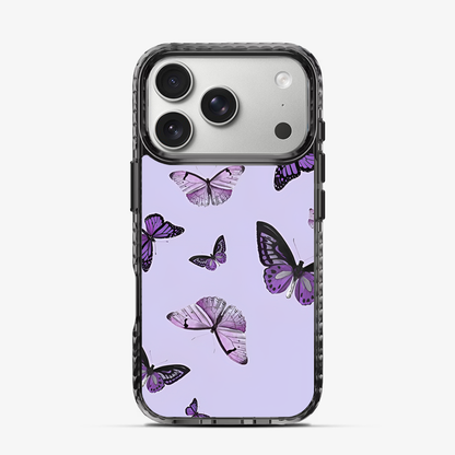 Purple Butterfly iPhone 17 Pro Case