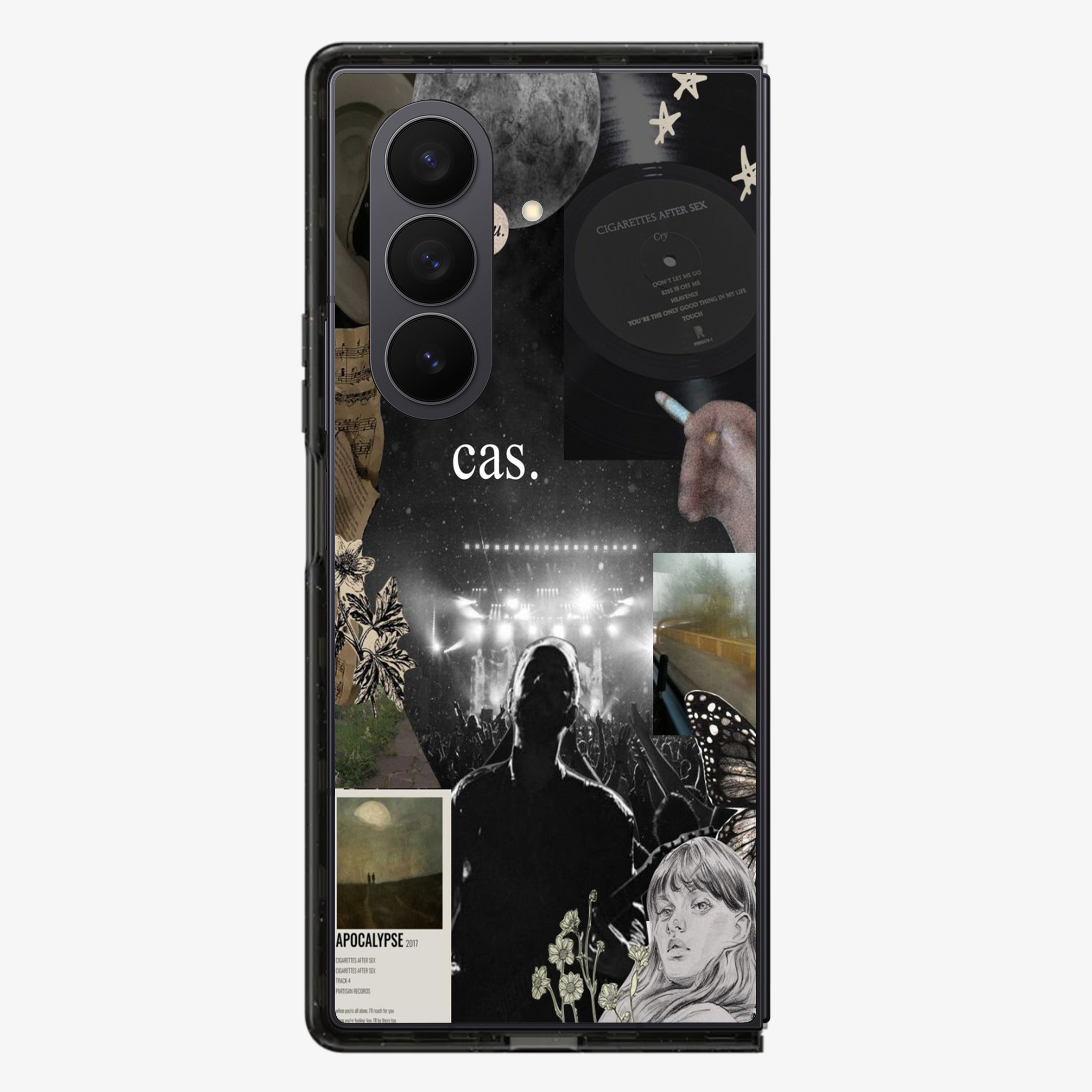 CAS Sticker | Two Samsung Z Fold Phone Case