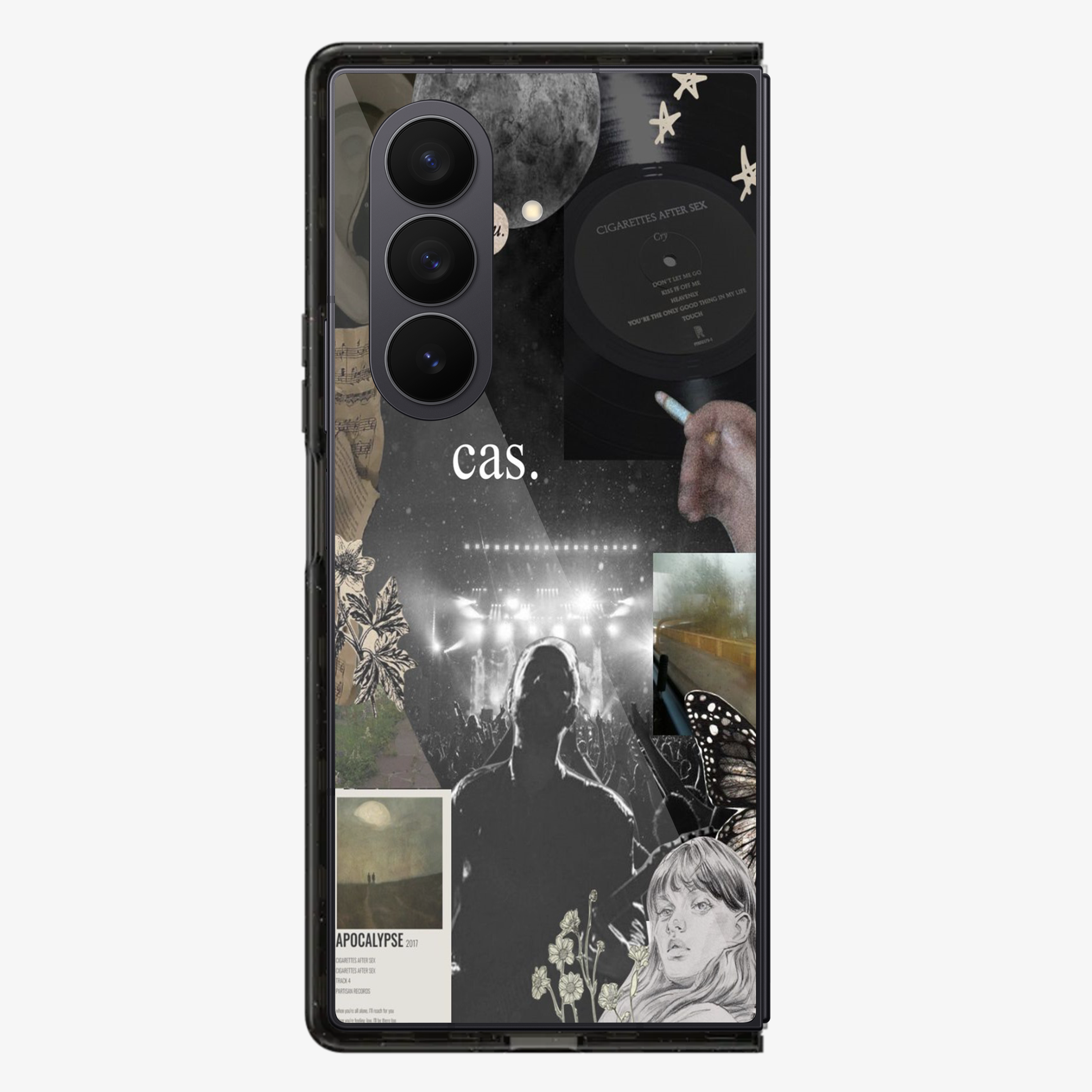 CAS Sticker | Two Samsung Z Fold Phone Case