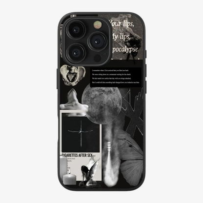 CAS Sticker | Three Phone Case Clear Silicone Case
