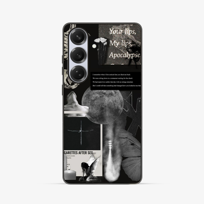CAS Sticker | Three Samsung Phone Case Clear Silicone Case