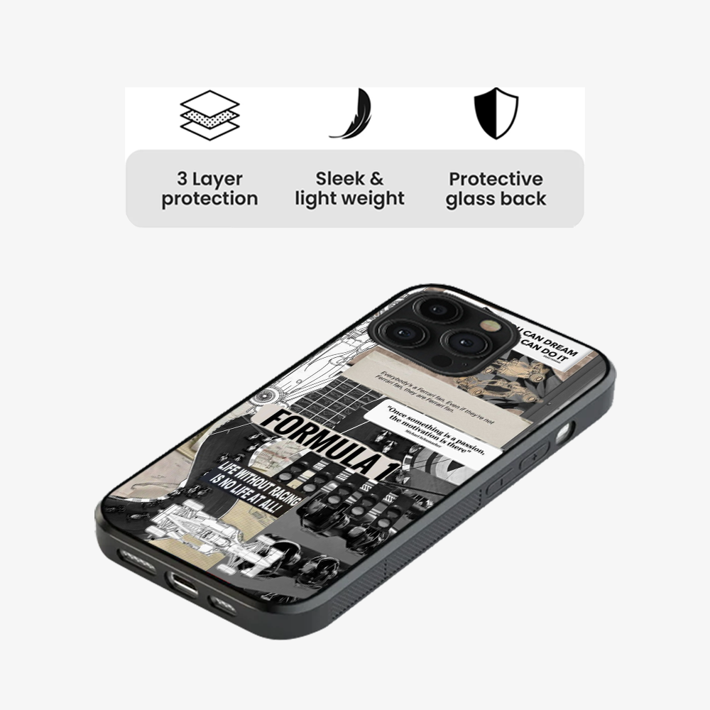 Formula 1 Sticker Phone Case