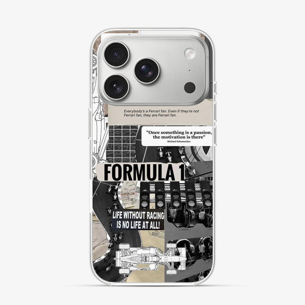 Formula 1 Sticker iPhone 17 Pro Max Case