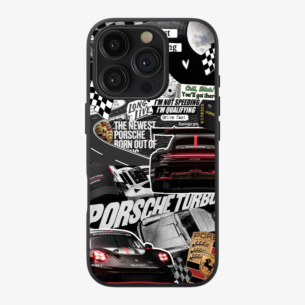 Live Fast Die Young Porsche Case