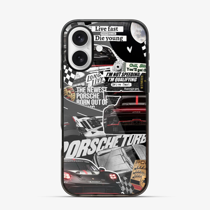 Live Fast Die Young Porsche iPhone 17 Case