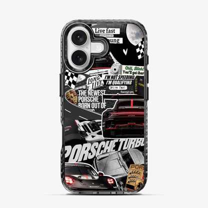 Live Fast Die Young Porsche iPhone 17 Case