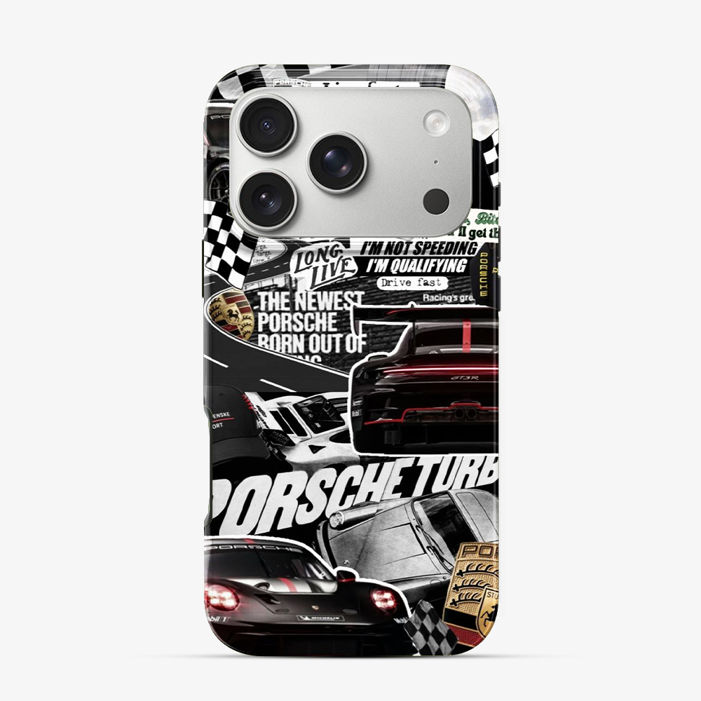 Live Fast Die Young Porsche iPhone 17 Pro Max Case