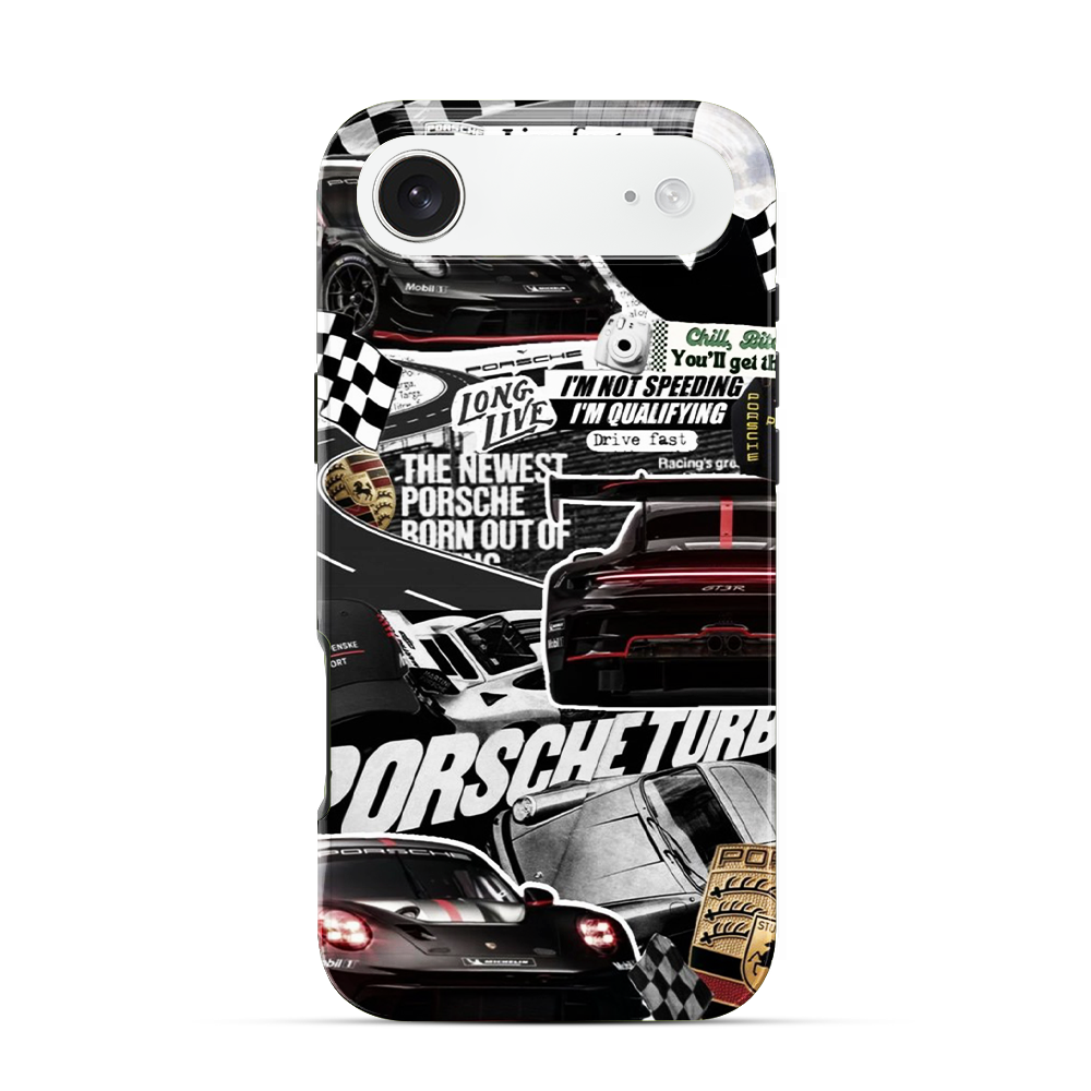 Live Fast Die Young Porsche iPhone Air Case